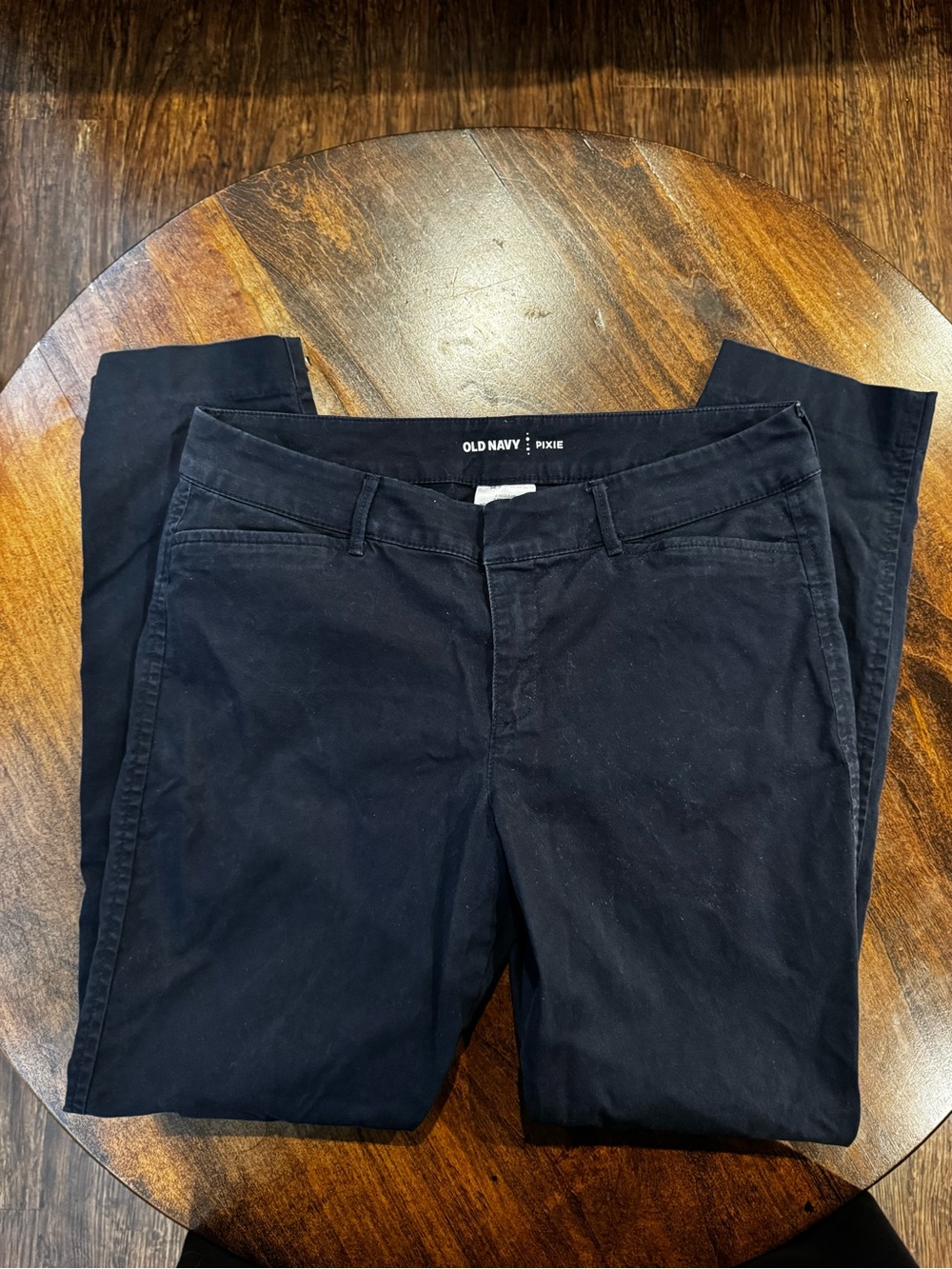 Old Navy Ankle Corduroy Pants in Pink, Tan & Navy - Picture 5 of 5